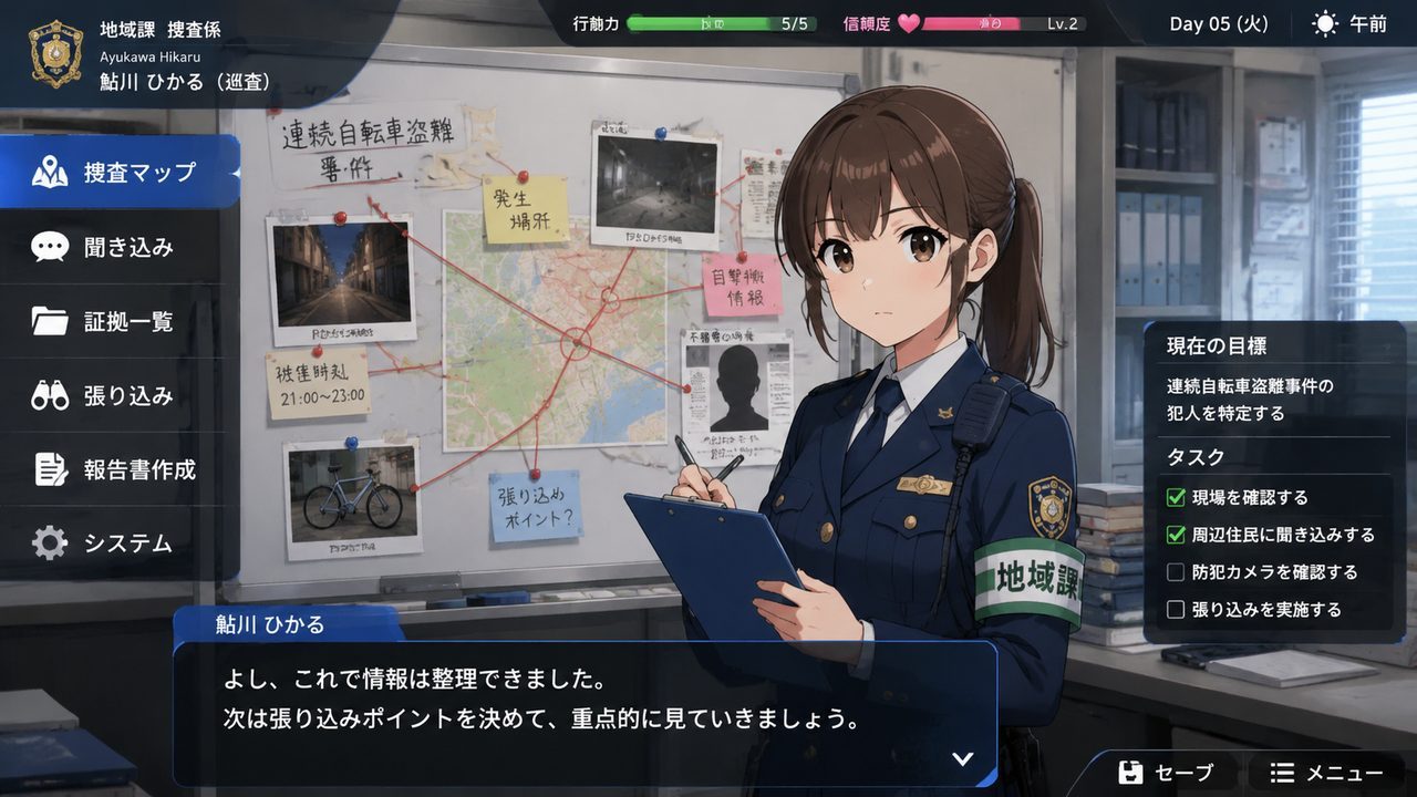 极道无赖EX 女警鮎川光 攻略要点 资料图 2